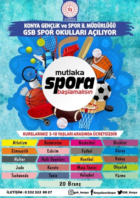 KONYA GENÇLİK VE SPOR İL MÜDÜRLÜĞÜ