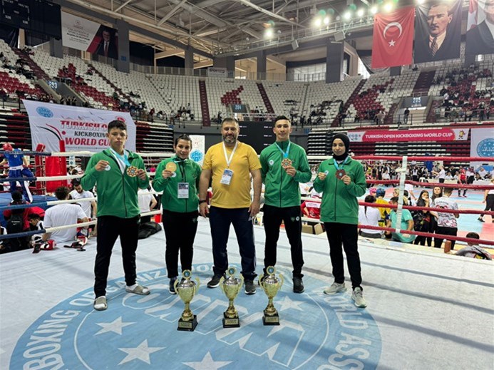 KİCK BOKS DÜNYA KUPASINA KONYALI SPORCULAR DAMGA VURDU