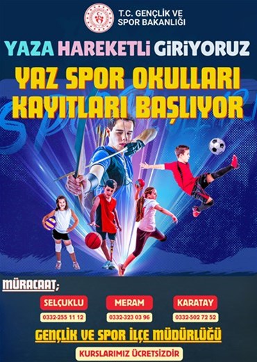GSB SPOR OKULLARI VE GSB ENGELSİZ SPOR OKULLARI KAYITLARI BAŞLIYOR