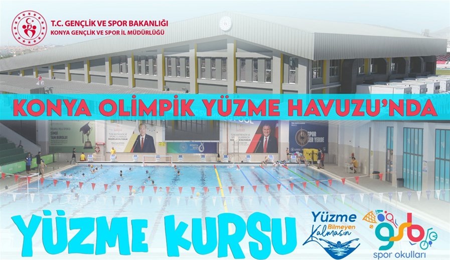 KONYA SELÇUKLU OLİMPİK YÜZME HAVUZUMUZDA KIŞ DÖNEMİ 3. ETAP KURS BAŞVURULARIMIZ BAŞLADI