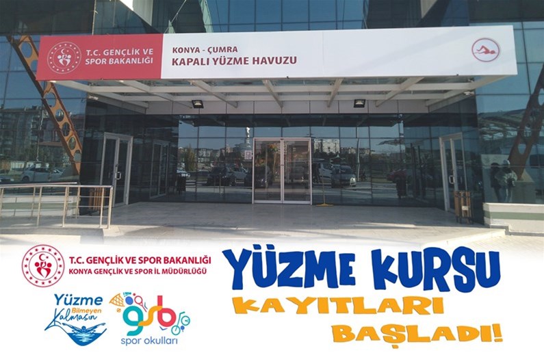 ÇUMRA YARI OLİMPİK YÜZME HAVUZUMUZDA KIŞ DÖNEMİ YÜZME KURSLARI BAŞLADI